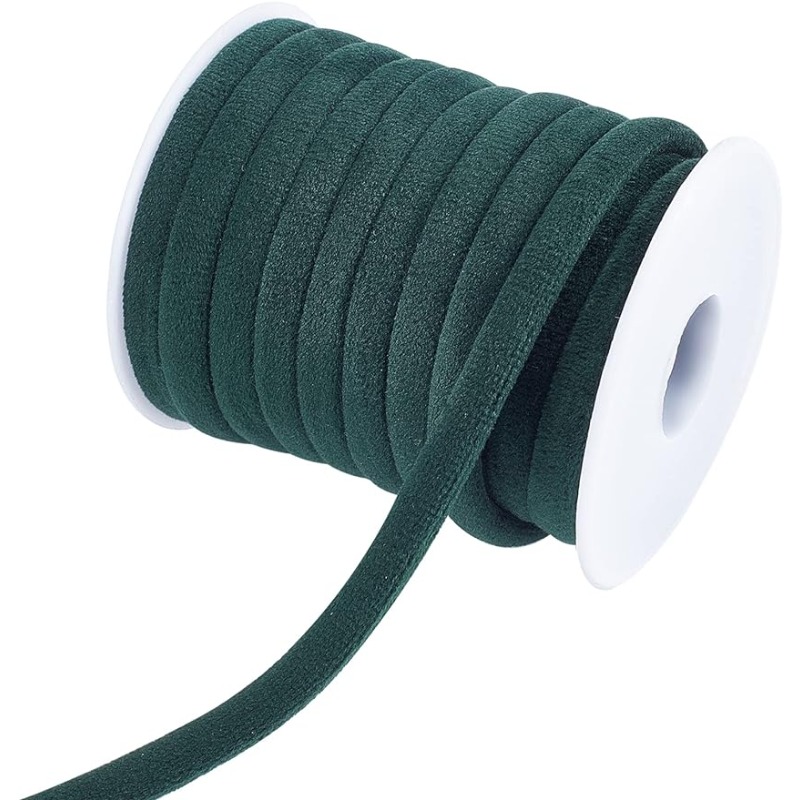 Velvet Ribbon Roll - 1 لفة 10 متر 8 مللي