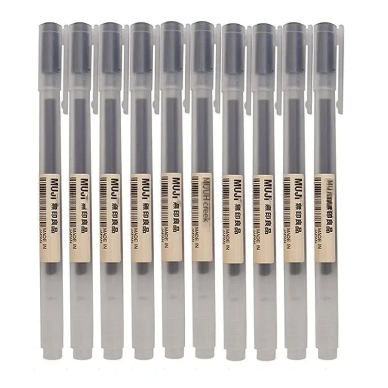 مجموعة أقلام جل MUJI (6/8 قطع) - مراجعة Muji Stationery Gel Pen وسعره