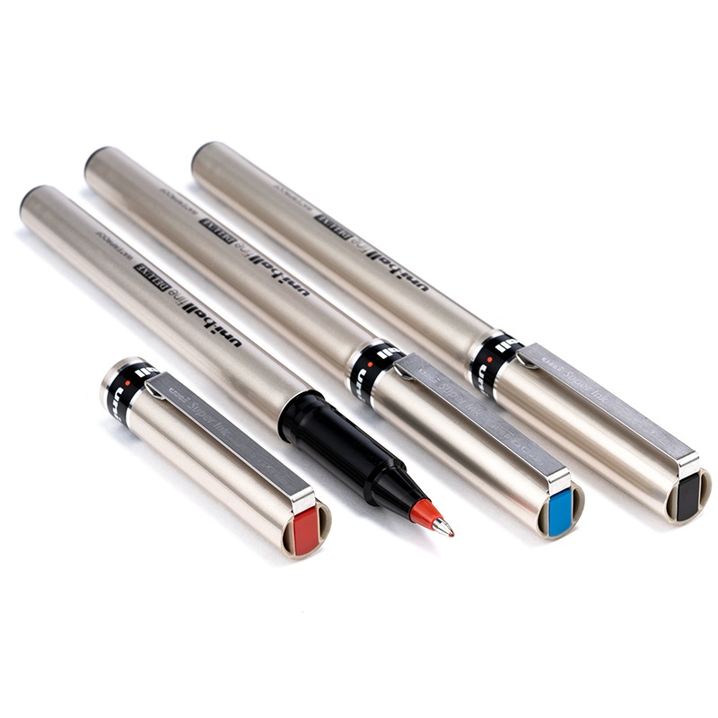قلم ميتسوبيشي Uniball UB150/UB - مراجعة Pilot Pen Frixion وسعره