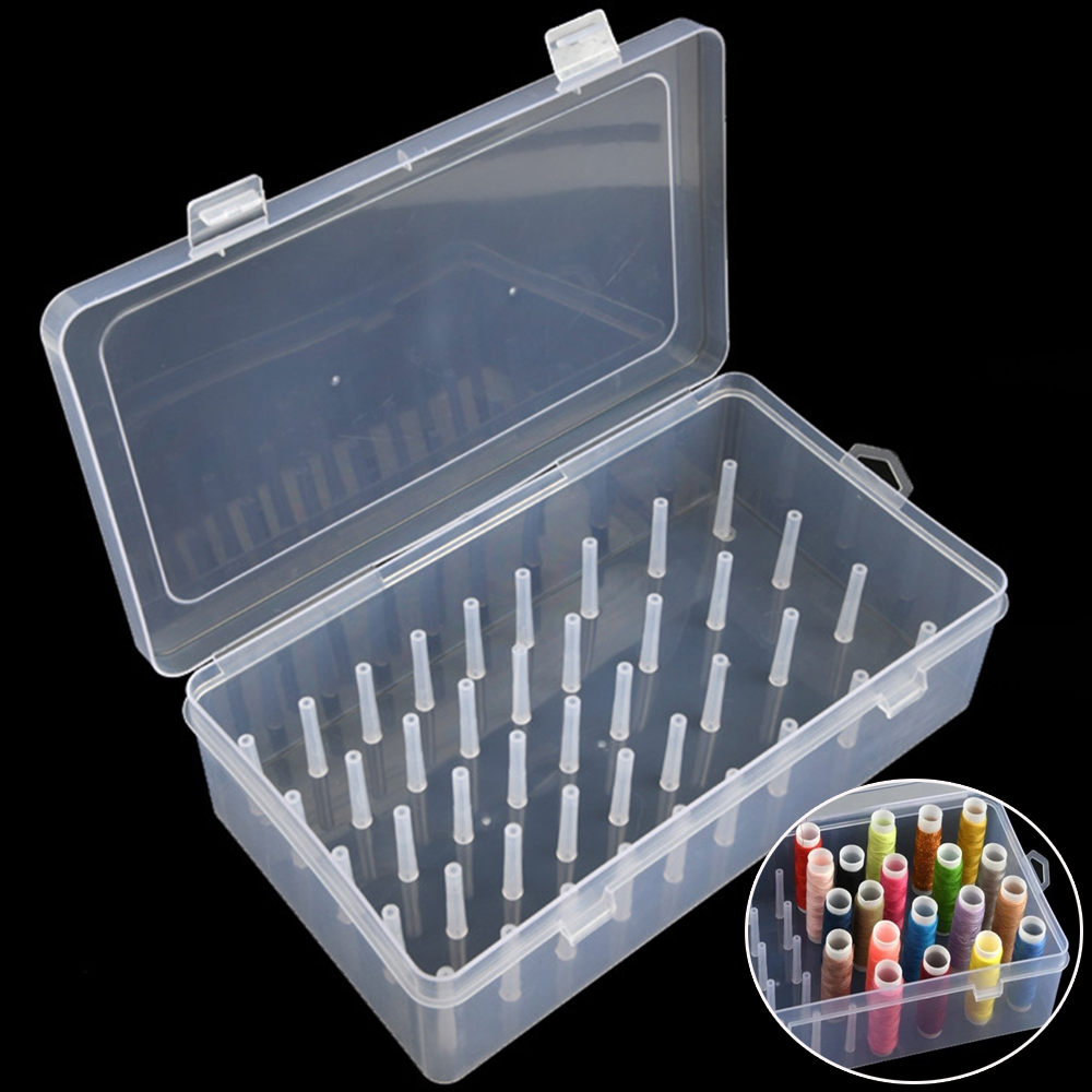 جديد الخياطة الموضوع صندوق 42  - مراجعة Craft Embellishment Storage وسعره
