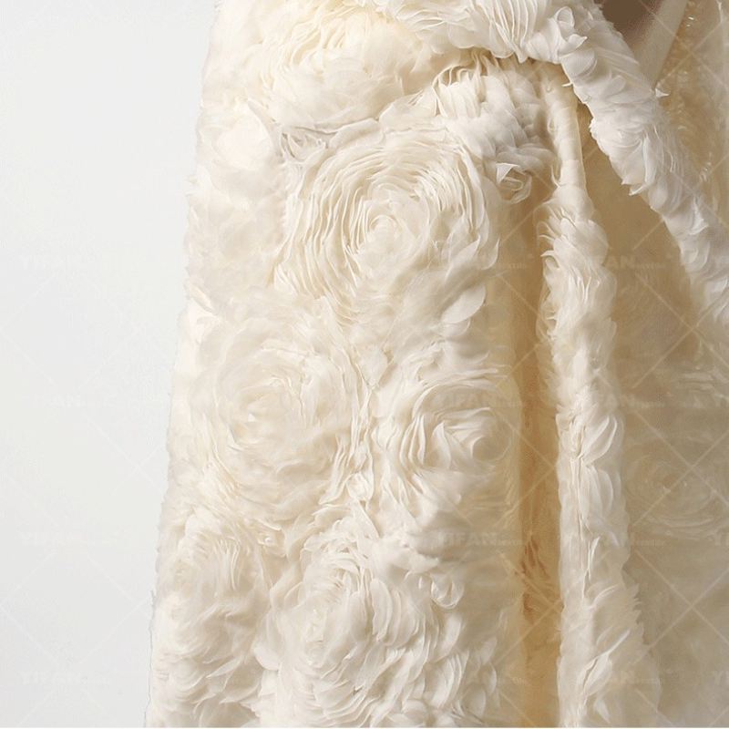 الراقية الملمس ثلاثية الأبعاد  - مراجعة Crystal Mesh Fabric وسعره