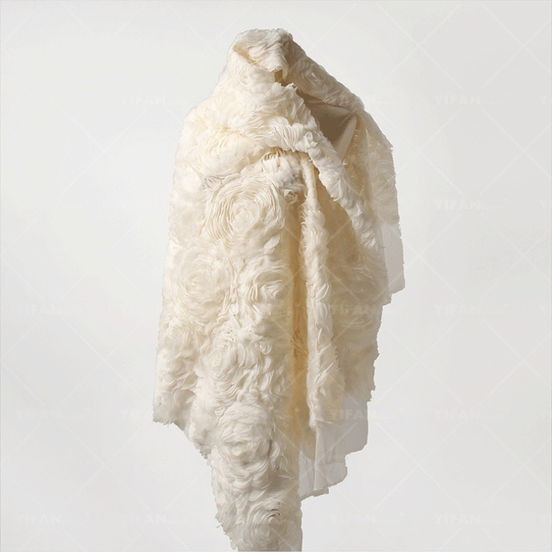 الراقية الملمس ثلاثية الأبعاد  - مراجعة Crystal Mesh Fabric وسعره
